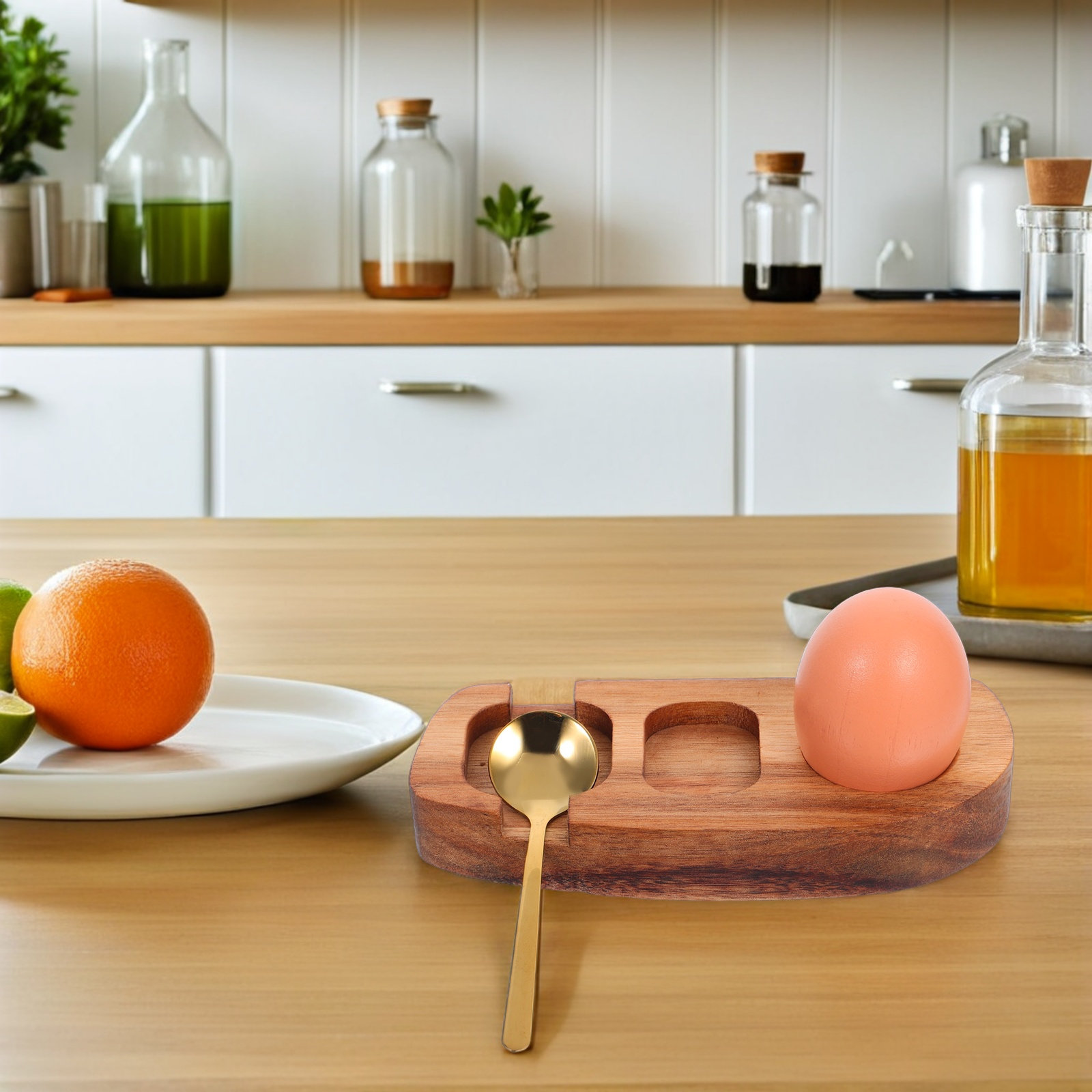 Contenitore in Legno per Uova, - Egg Storage Holder recensione e prezzo