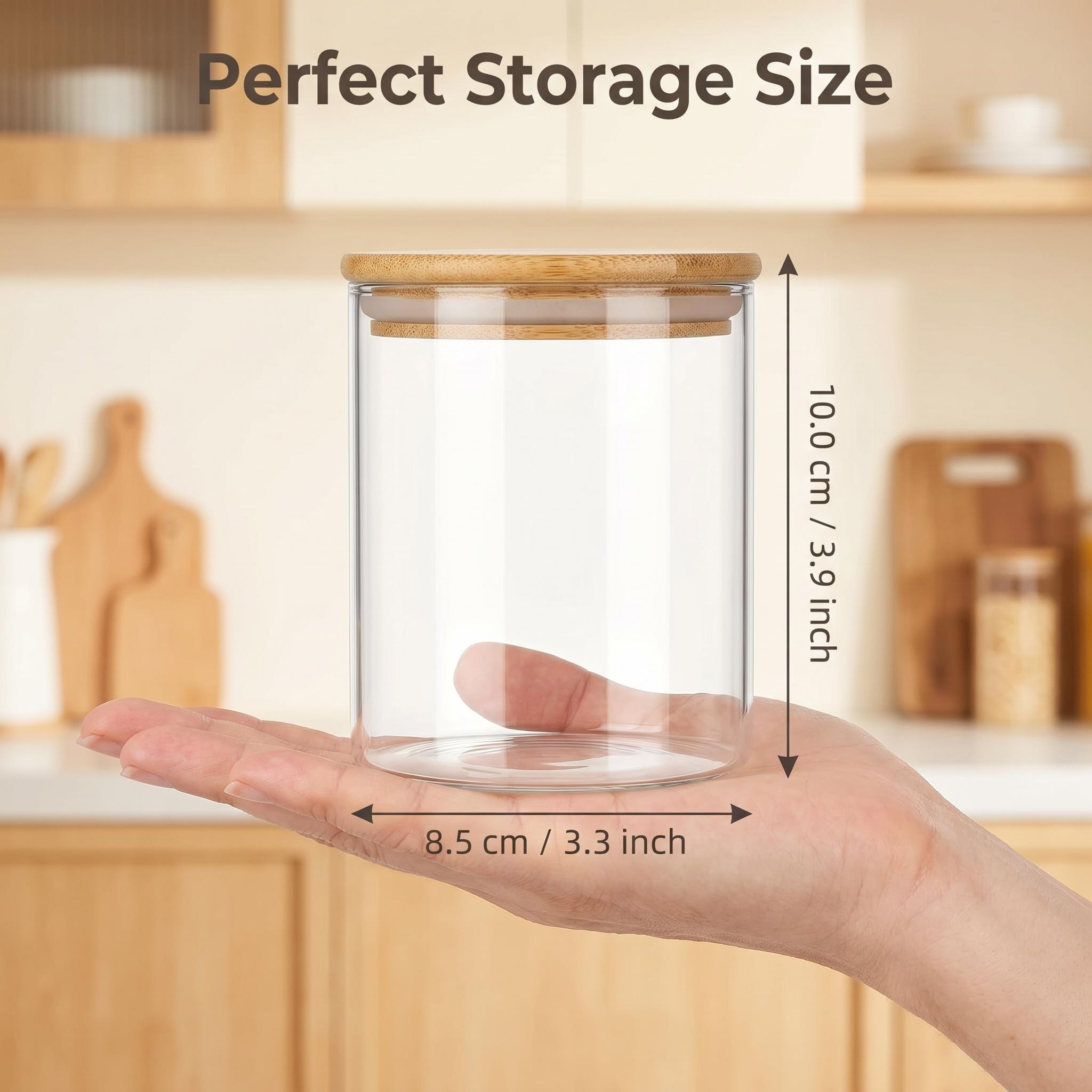 Set di 9 Contenitori in Vetro  - Airtight Cereal Jar recensione e prezzo