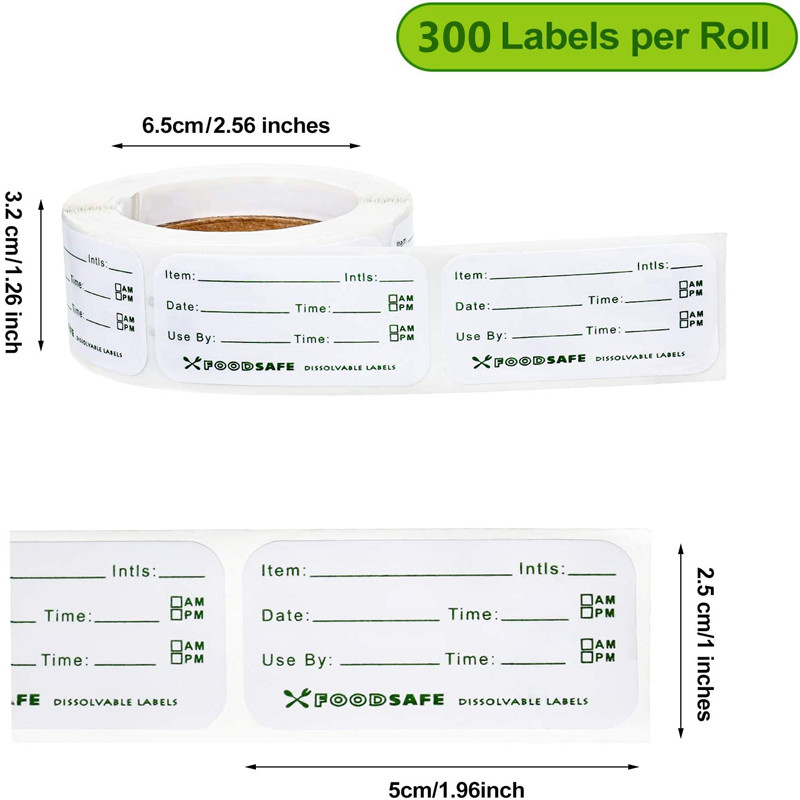 300/pz Etichette per la conser - Food Storage Restaurant recensione e prezzo