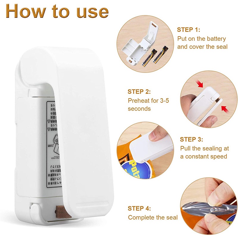 Mini Sigillatrice Termica Port - Food Storage Vacuum Sealer Machine recensione e prezzo