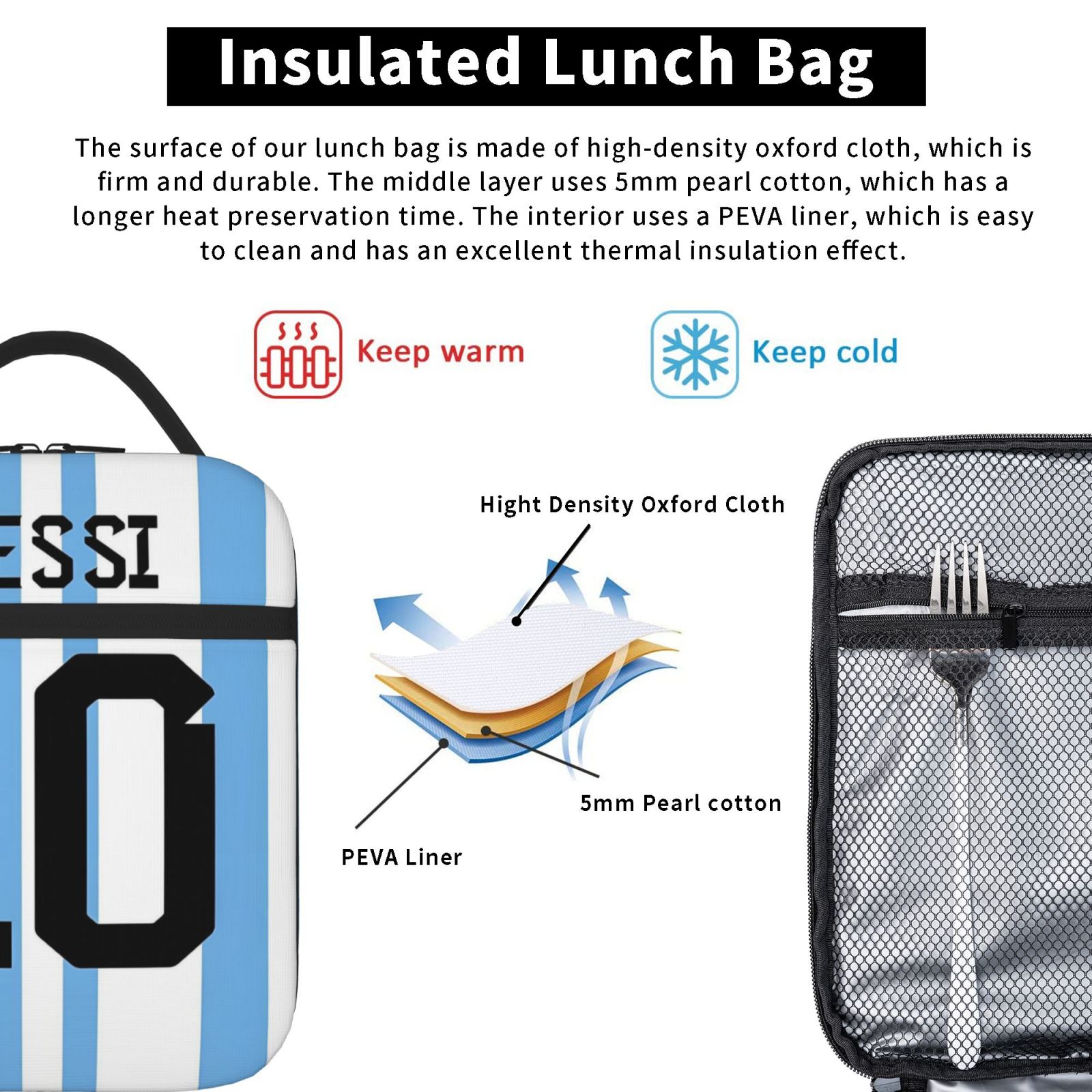 Borsa per il pranzo isolata pe - Food Storage Keep Warm recensione e prezzo