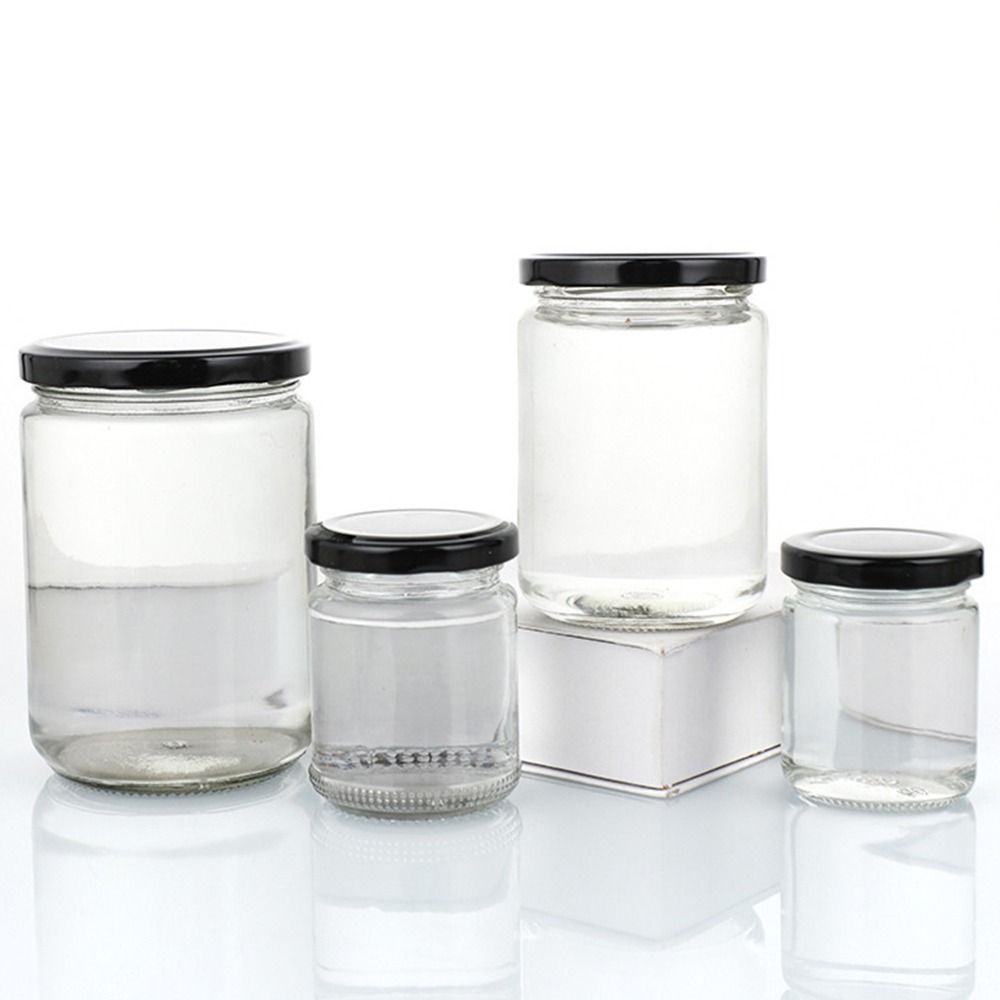 1 Pezzo Barattolo in Vetro con - Food Storage Glass Round recensione e prezzo