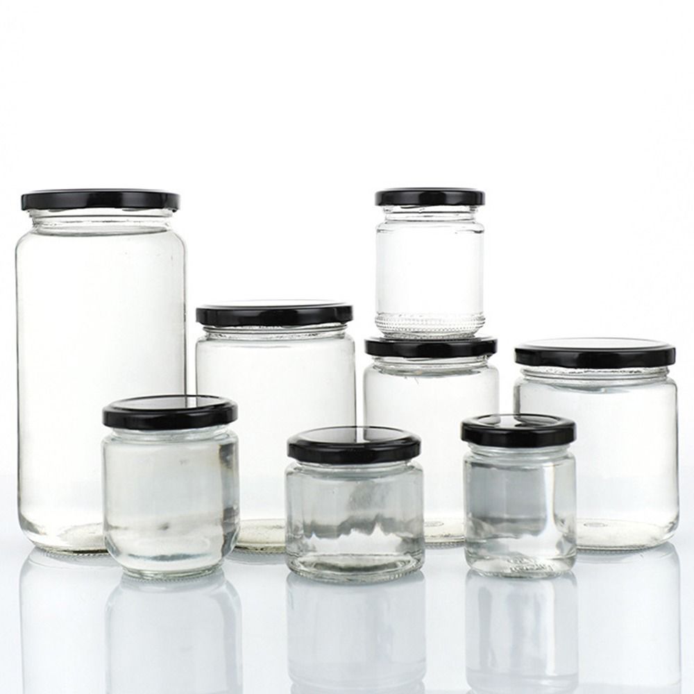 1 Pezzo Barattolo in Vetro con - Food Storage Glass Round recensione e prezzo