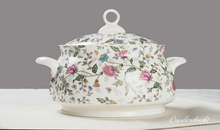 Tureen in porcellana da 9 poll - Food Storage In Plants recensione e prezzo