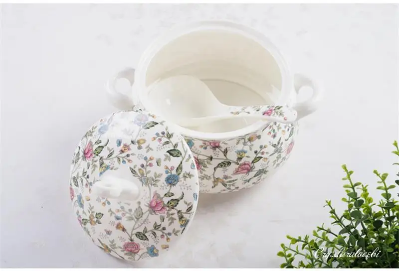 Tureen in porcellana da 9 poll - Food Storage In Plants recensione e prezzo