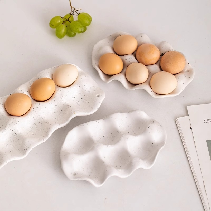 Portauova in ceramica semplice - Egg Storage Holder recensione e prezzo