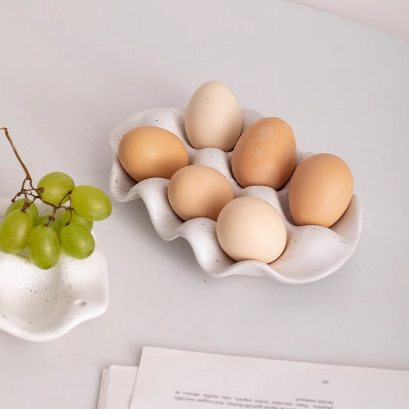 Portauova in ceramica semplice - Egg Storage Holder recensione e prezzo
