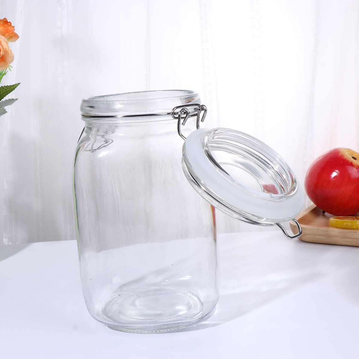 Barattolo in Vetro da 1500ml,  - Airtight Cereal Jar recensione e prezzo