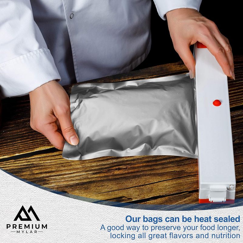25 sacchetti in mylar - Sacche - Food Storage Mylar Bags recensione e prezzo