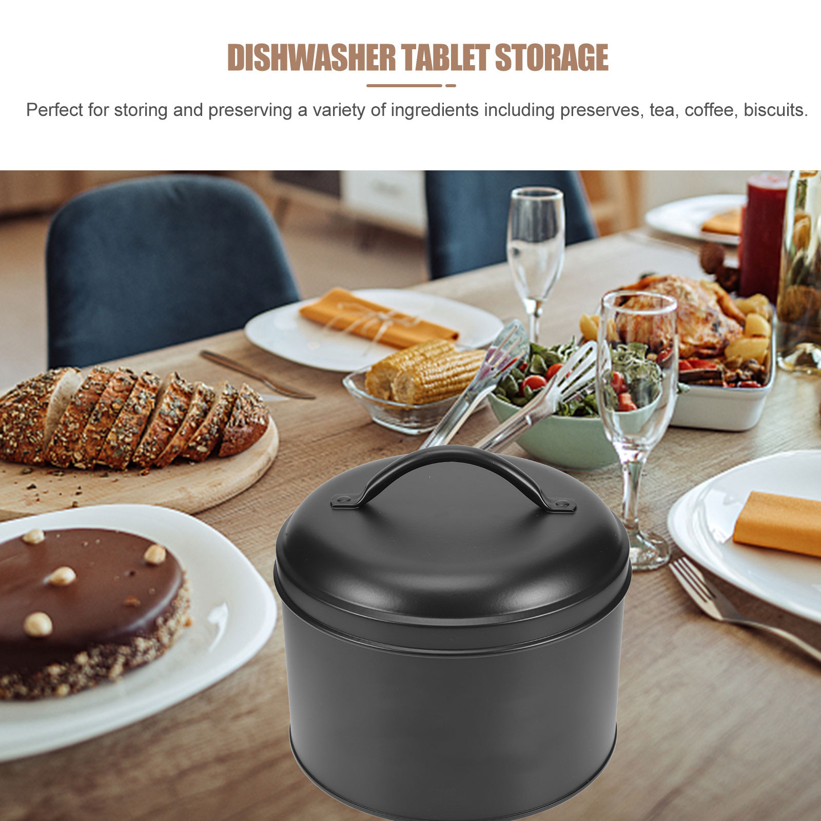 Barattolo in Metallo per Alime - Airtight Cereal Jar recensione e prezzo