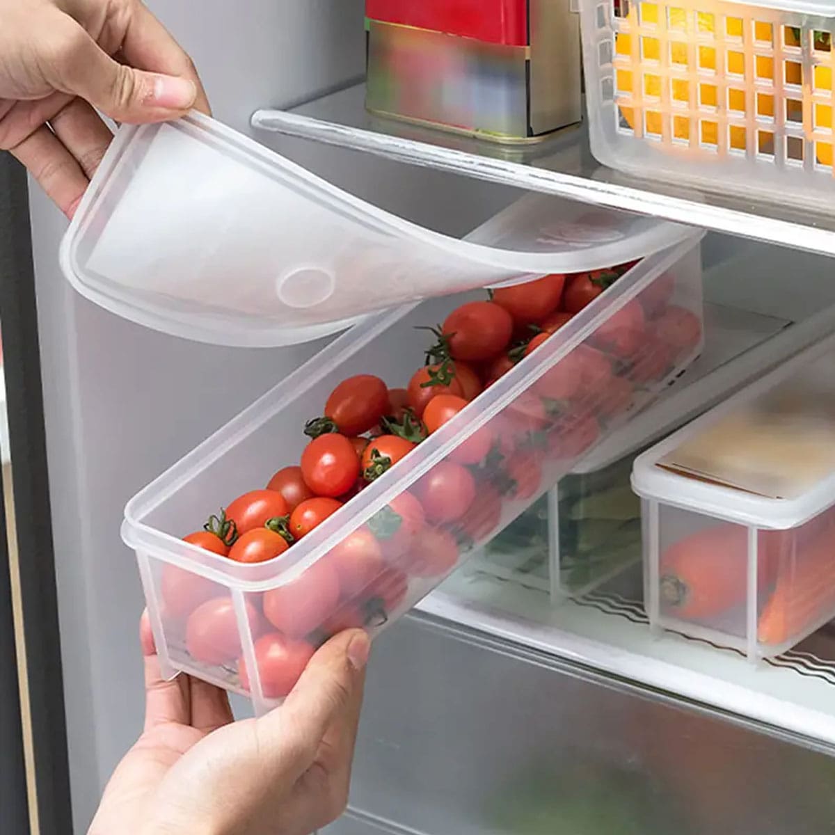 1 scatola portaoggetti in plas - Food Storage Refrigerator recensione e prezzo