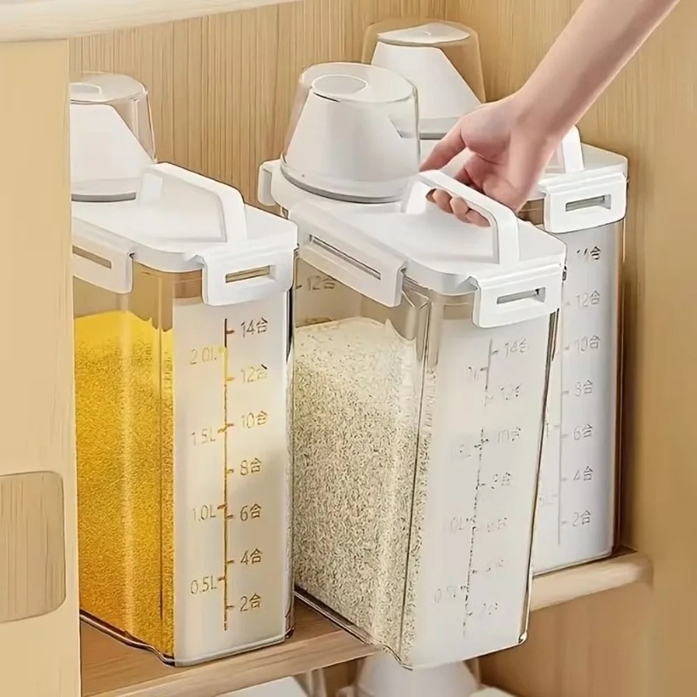 Confezione da 4 contenitori pe - Airtight Cereal Jar recensione e prezzo